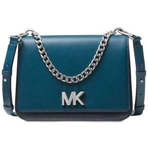 NWT Michael Kors Mott Leather Crossbody Purse